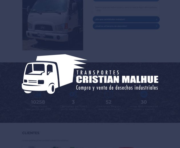 Transportes Malhue Web